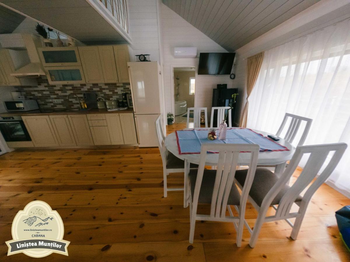 Linistea Muntilor Chalet Porumbacu de Sus Esterno foto