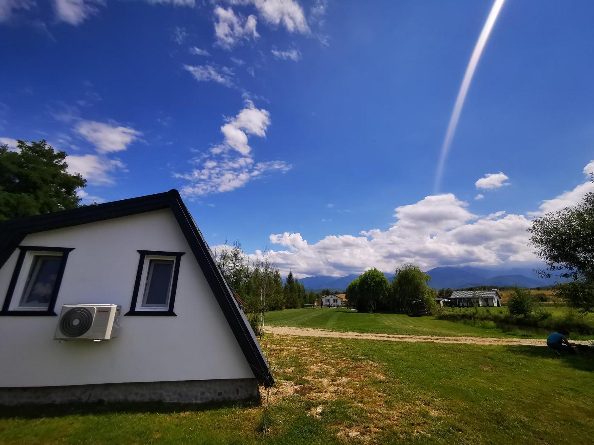 Linistea Muntilor Chalet Porumbacu de Sus Esterno foto
